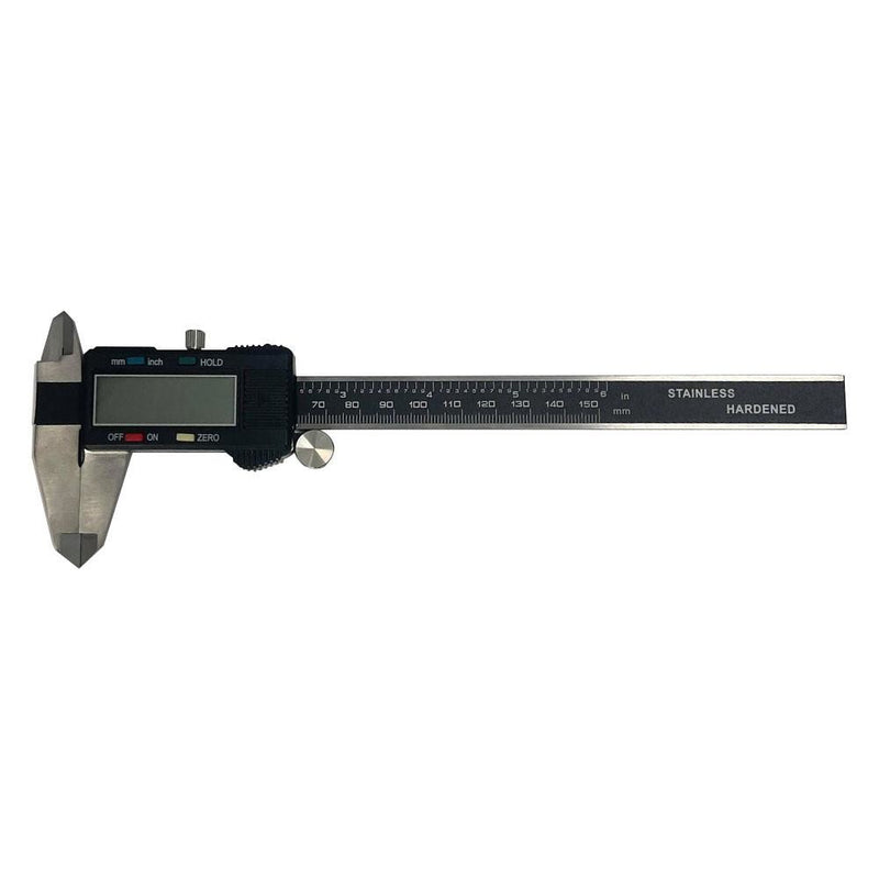 6"/150mm Digital Caliper Micrometer Measuring Tool with LCD Screen, Inch/Millimeter Conversion