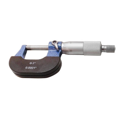 6'' Shockproof Dial Caliper .0001 Micrometer Ruler Mechanical Tool Kit 3 PC