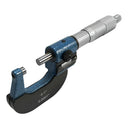 1" Digit Outside Micrometer, 0.0001'' Graduation with Ratchet Stop