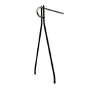 62"x 19"x 54" Black Single Rail Clothing Rack, Garment Display Stand for Retail Store & Home Closet Organization