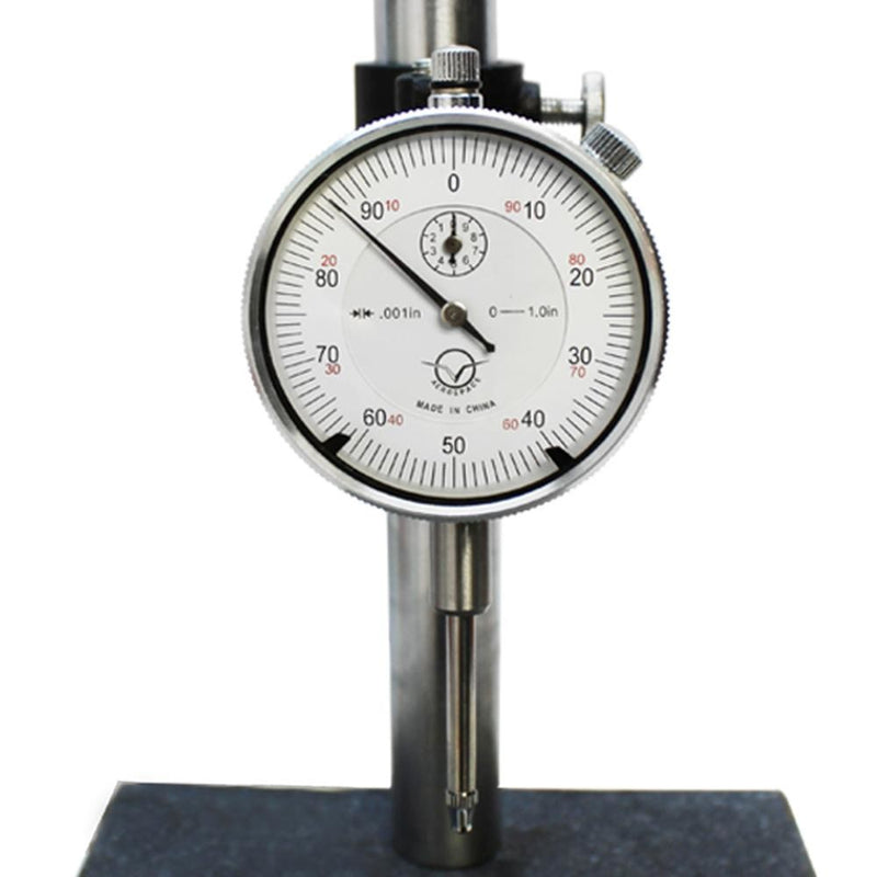 6x6x2 Granite Check Stand Surface Plate & DIAL INDICATOR Gauge Granite Block