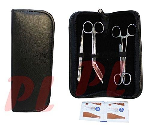 7 PC Wound Kit Medic Surgical Minor Surgery Instrument Scissor Forceps