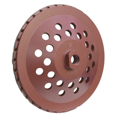 7'' Concrete Grinding Cup Wheel Angle 7/8”-11mm Arbor Masonry Grinder Medium Grit
