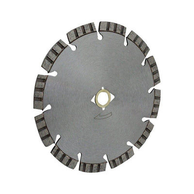 7''L x 7''W Turbo Segmented Diamond Saw Blade Concrete Hard Brick Field Stone Cutter DM7/8''-5/8'' Arbor