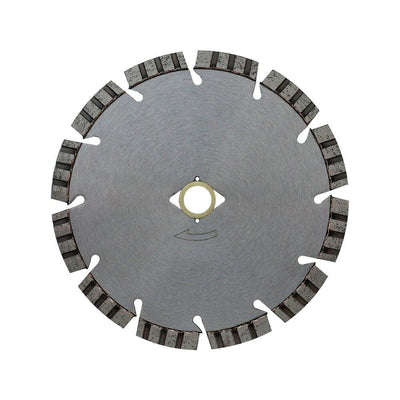 7''L x 7''W Turbo Segmented Diamond Saw Blade Concrete Hard Brick Field Stone Cutter DM7/8''-5/8'' Arbor