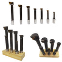 7-1/8'' 7 PC BORING BAR 1" Inch Shank 50RC Bore C6 Carbide Tip