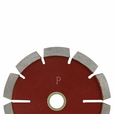 7/8''-5/8'' Arbor 5'' Premium Red Tuck Point Saw Blade Concrete Mortar Joint Removal