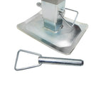 7000 lbs Weld On DROP LEG JACK Sidewind Trailer Jack Extended Trailer Tongue