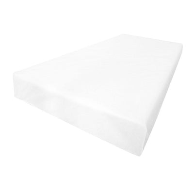 75" x 54" x 6" FULL SIZE High Density 1.8 PCF Medium Firm Outdoor Daybed Foam Mattress