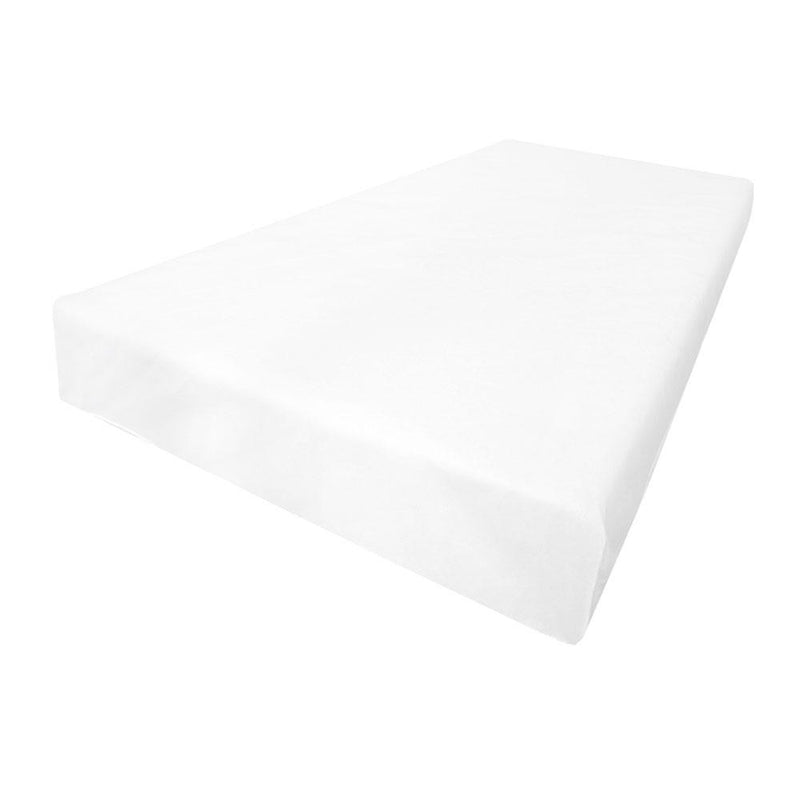 75" x 54" x 6" FULL SIZE High Density 1.8 PCF Medium Firm Outdoor Daybed Foam Mattress
