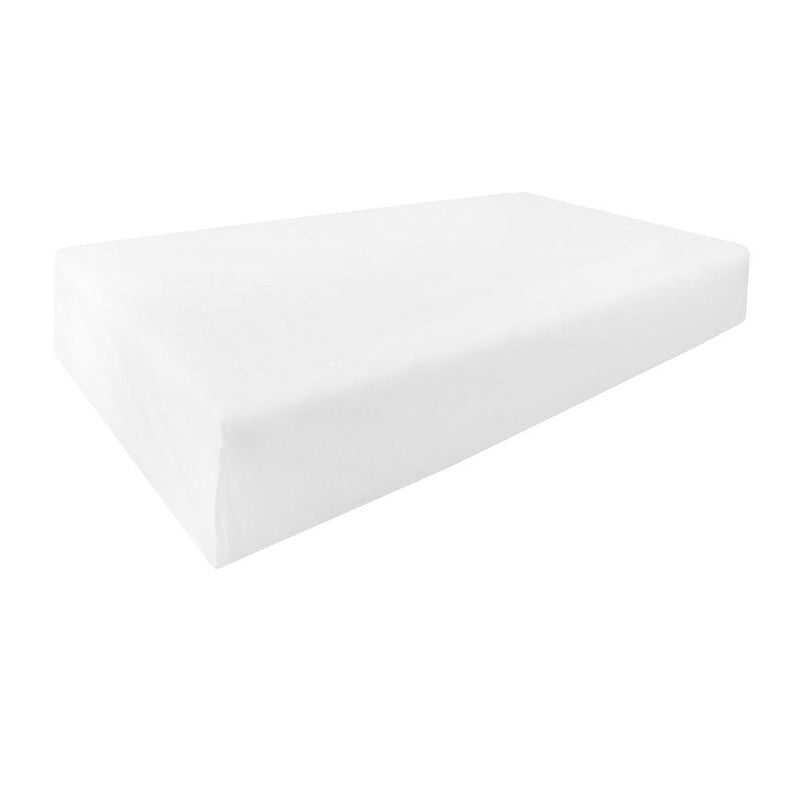75" x 54" x 6" FULL SIZE High Density 1.8 PCF Medium Firm Outdoor Daybed Foam Mattress