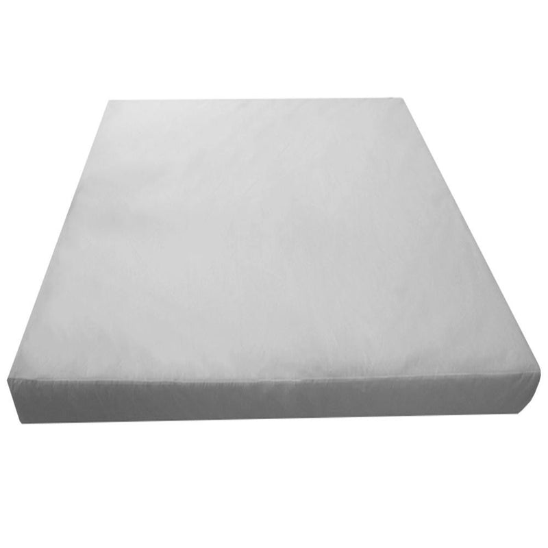 75" x 54" x 6" FULL SIZE High Density 1.8 PCF Medium Firm Outdoor Daybed Foam Mattress