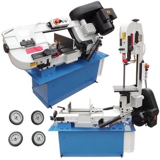7x12 Band Saw Horizontal Vertical Metal Cutting Cutter Hydraulic Down Feed 110V