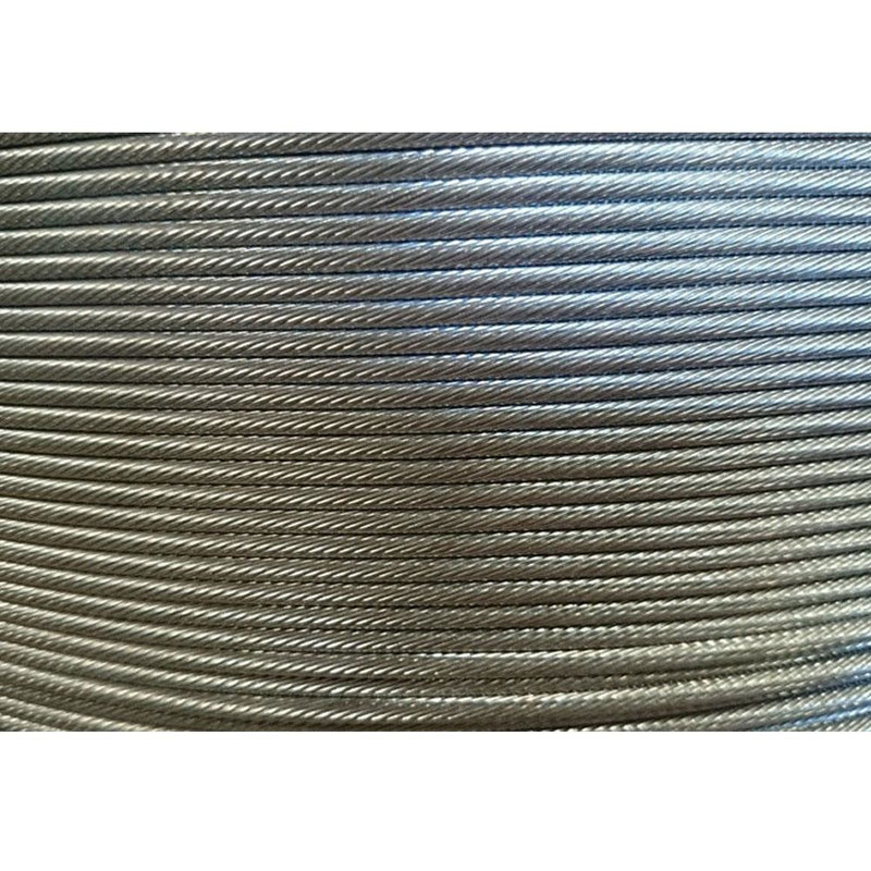 1/4" 7x19 Stainless Steel Cable Railing Wire Rope Grade 316 1000 Feet Length