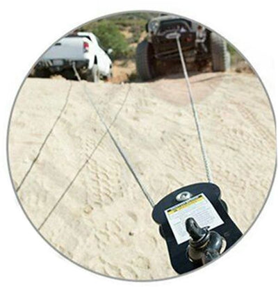 8 Ton Heavy Duty Recovery 16,000 Lbs Winch Snatch Block Pulley