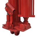 8 Ton Hydraulic Air Long Ram For Engine Hoist Bottom Adapter Plate Crane Jack