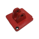 8 Ton Hydraulic Air Long Ram For Engine Hoist Bottom Adapter Plate Crane Jack