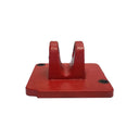 8 Ton Hydraulic Air Long Ram For Engine Hoist Bottom Adapter Plate Crane Jack