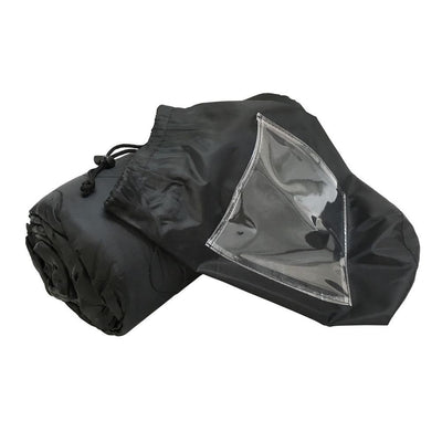 86" BLACK G.I Style Poncho Liner Nylon Ripstop  Sleeping Bag Blanket Sleeping Gear Hike Camping