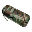 86''L x 58''W WOODLAND G.I Style Poncho Liner Blanket Sleeping Bag Liner Rip-Stop Nylon w/ Pouch