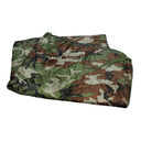 86''L x 58''W WOODLAND G.I Style Poncho Liner Blanket Sleeping Bag Liner Rip-Stop Nylon w/ Pouch