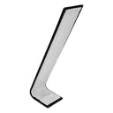 8 x 1-1/2" Black Velvet Jewelry Display Ramp, Single Necklace or Bracelet Holder for Retail Showcase & Countertop Display