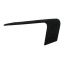 8 x 1-1/2" Black Velvet Jewelry Display Ramp, Single Necklace or Bracelet Holder for Retail Showcase & Countertop Display