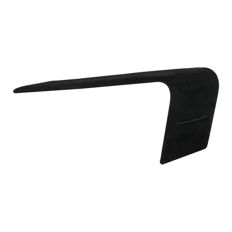 8x2 Black Velvet Necklace Holder Display SMALL RAMP Tray Insert Showcase Box Collector Jewelry Case
