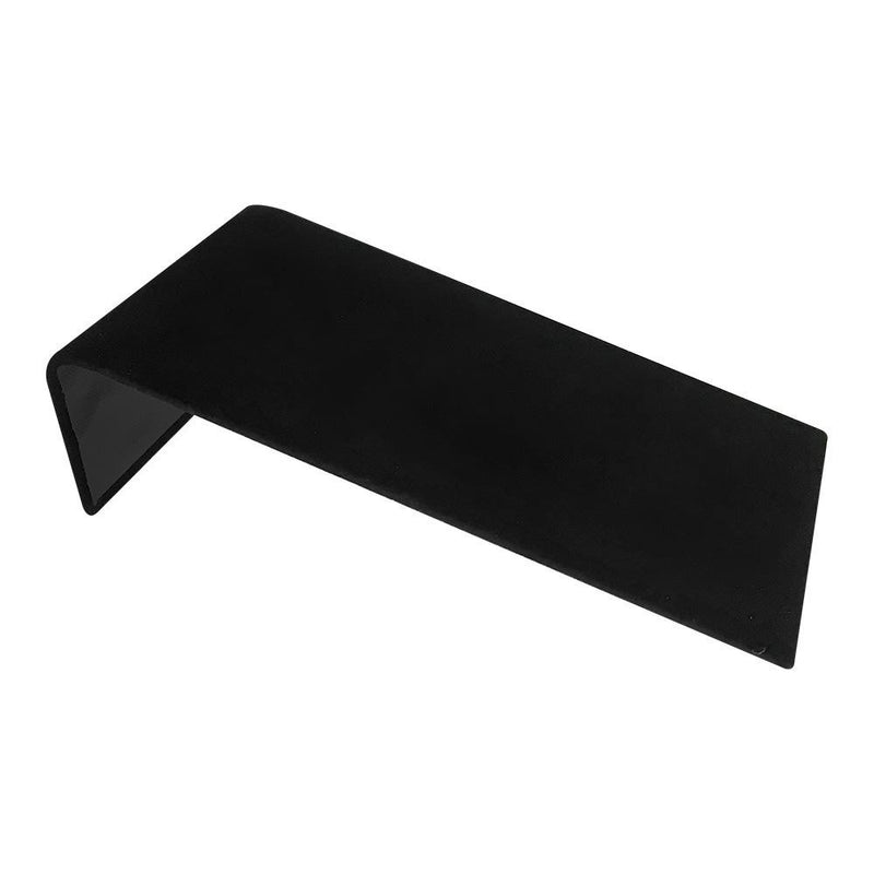 8x4 Black Velvet Necklace Holder Display LARGE RAMP Tray Insert Showcase Box Collector Jewelry Case