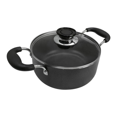9-1/2'' Aluminum Dutch Oven Pot Cookware 5 Quarts Cooking Stewing Braising
