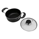 9-1/2'' Aluminum Dutch Oven Pot Cookware 5 Quarts Cooking Stewing Braising