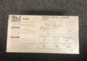9-1/2x 5-1/2 BLUE SJ-20 Halogen Lamp Flog Light 55W Up To 85W Super