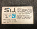 9-1/2x 5-1/2 BLUE SJ-20 Halogen Lamp Flog Light 55W Up To 85W Super