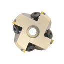 90 Degree Indexable Face Mill Cutter  2-1/2'' x 3/4''  4 Flute TPG 32X Inserts CNC machining Insert Carbide Shims Lathe Tool Bit