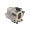 90 Degree Indexable Face Mill Cutter 2" x 3/4" 5 Flute APMT APKT CNC Insert Lathe Tool Bit