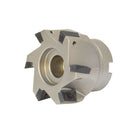 90 Degree Indexable Face Mill Cutter 2-1/2'' x 3/4'' 6 Flute APMT APKT CNC Insert lathe Tool Bit