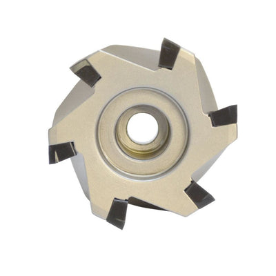 90 Degree Indexable Face Mill Cutter 2-1/2'' x 3/4'' 6 Flute APMT APKT CNC Insert lathe Tool Bit