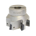 90 Degree Indexable Face Mill Cutter 2-1/2'' x 3/4'' 6 Flute APMT APKT CNC Insert lathe Tool Bit