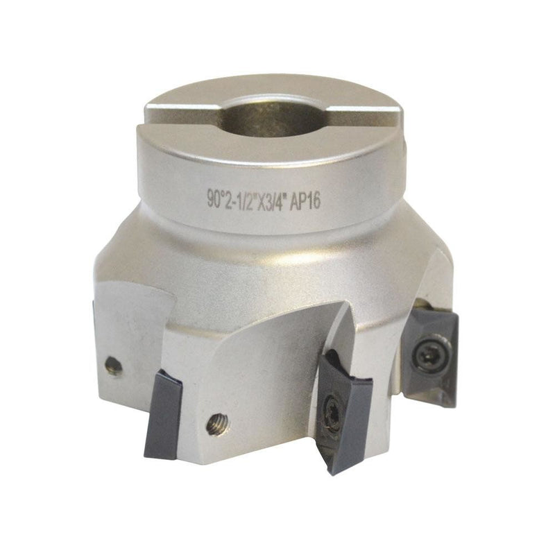 90 Degree Indexable Face Mill Cutter 2-1/2&