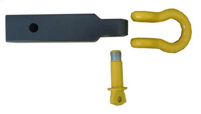 9500LB SHACKLE Clevis Hitch Recovery D Ring 2 Receiver