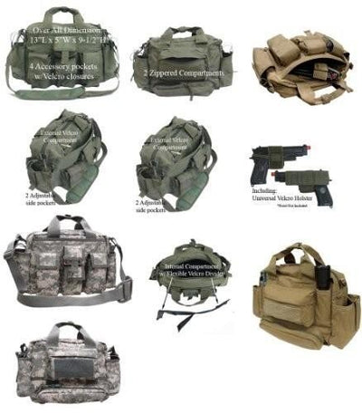 ACU Tactical Response Shoulder Carrying Hand Bag Pistol Holster Carrier