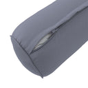 AD001 Piped Trim Large 26x6 Bolster Pillow Slip Cover Only