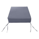 AD001 Piped Trim Medium 24x26x6 Deep Seat + Back Slip Cover Only Outdoor Polyester