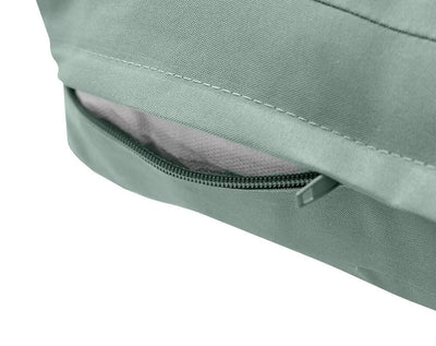 AD002 Contrast Piped Trim Medium 24x26x6 Deep Seat + Back Slip Cover Only Outdoor Polyester