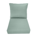 AD002 Knife Edge Large 26x30x6 Deep Seat + Back Slip Cover Only Outdoor Polyester