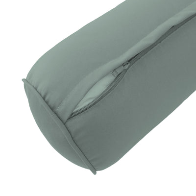 AD002 Pipe Trim Large 26x30x6 Outdoor Deep Seat Back Rest Bolster Cushion Insert Slip Cover Set