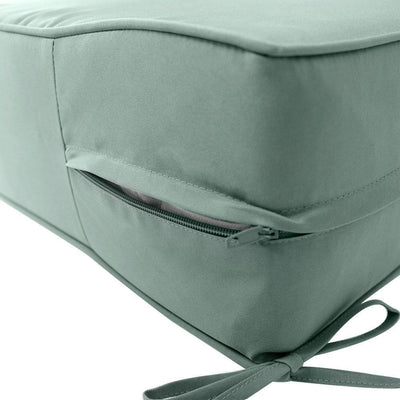 AD002 Piped Trim Large 26x30x6 Deep Seat + Back Slip Cover Only Outdoor Polyester