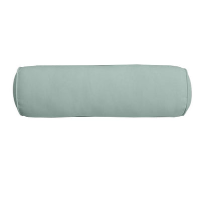 AD002 Piped Trim Large 26x6 Bolster Pillow Slip Cover Only