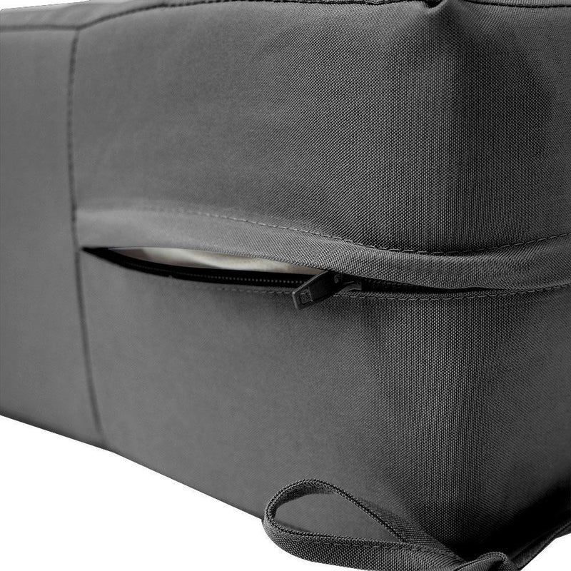 AD003 Knife Edge Medium 24x26x6 Deep Seat + Back Slip Cover Only Outdoor Polyester