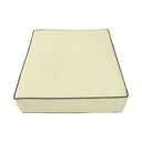 AD005 Contrast Pipe Trim Small 23x24x6 Deep Seat Back Cushion Slip Cover Set